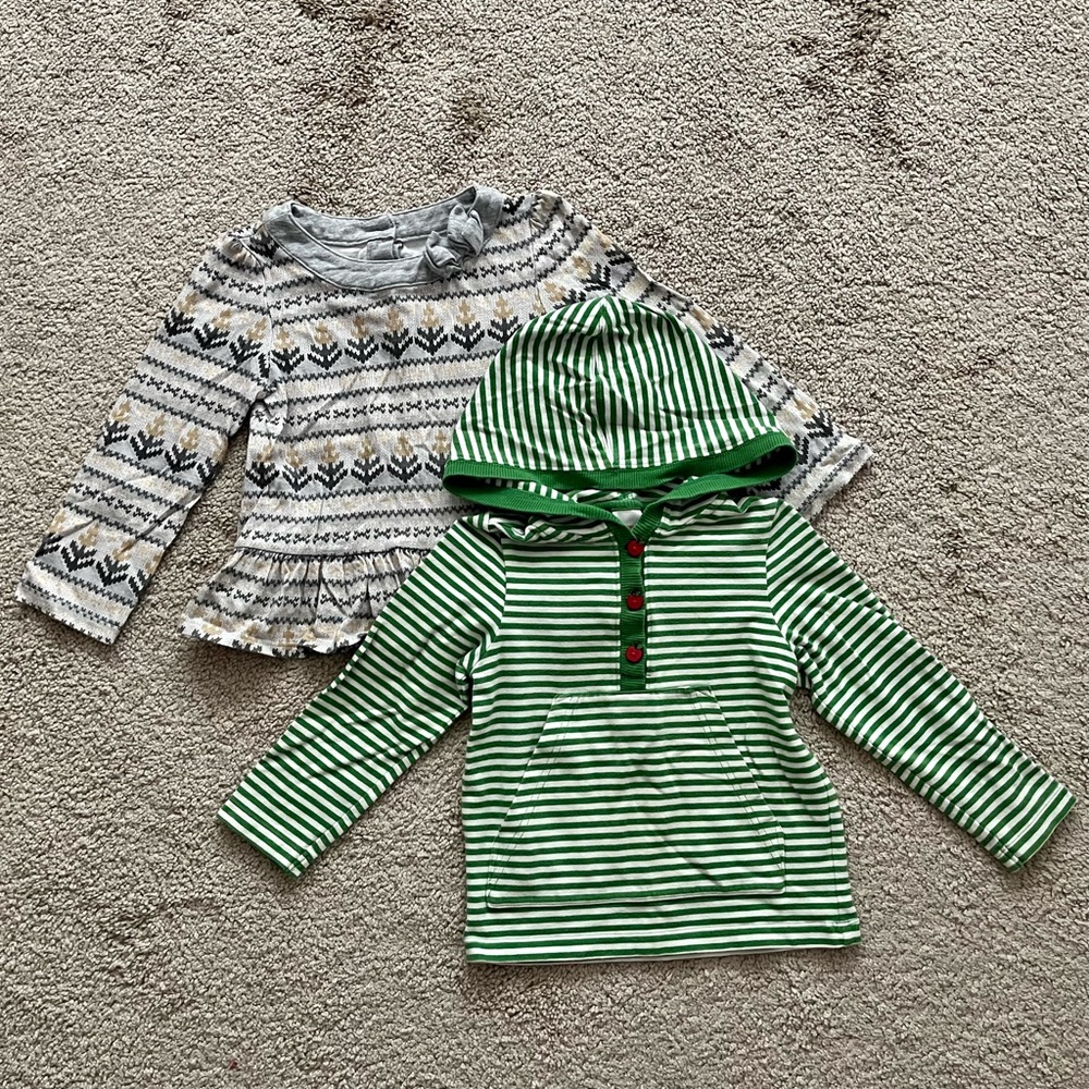 Two Gymboree Tops